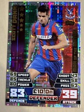 Scott Dann Match Attax 2014-2015 Crystal Palace 14/15 # 389 Foil