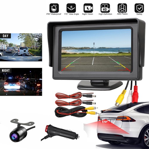Car monitor mini night - 4.3", monitor+mini