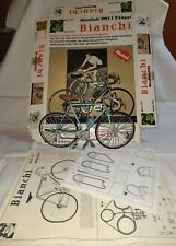 FAUSTO COPPI,BIANCHI, BICICLETTA,MONDIALE 1953,PROTAR SCALA 1/9,MONTATA+SCATOLA