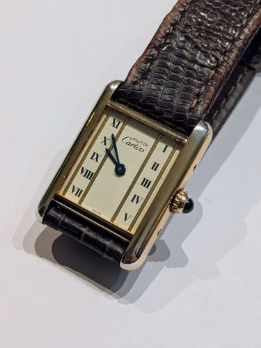 Orologio cartier must tank - must,