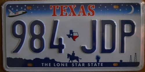Targa americana texas 984 - texas, jdp