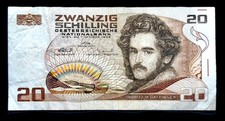 Banconota Austria 20 scellini