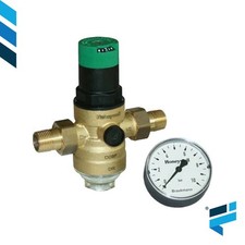 HONEYWELL BRAUKMANN RIDUTTORE DI PRESSIONE ACQUA MANOMETRO FILTRO 1/2 3/4 1" 11/