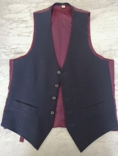 Panciotto uomo blu casual - panciotto, e