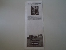 advertising Pubblicità 1975 SANDALI PESCURA DR SCHOLL'S