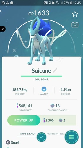 Shiny suicune pokemon - shiny,