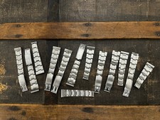 CINTURINI OROLOGI LOTTO BLOCCO RICAMBI STOCK PER OROLOGIAIO MISTI ASTA N1