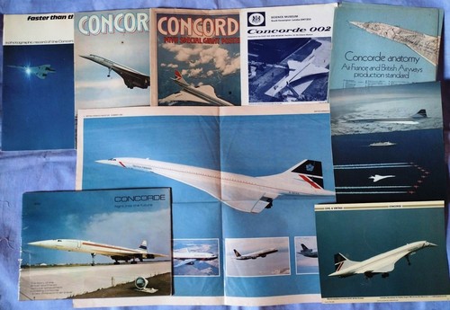 Concorde ephemera - ephemera, –