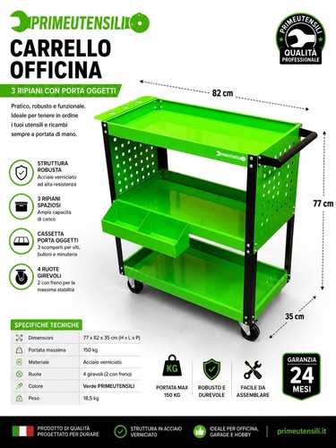 Primeutensili carrello porta - carrello,