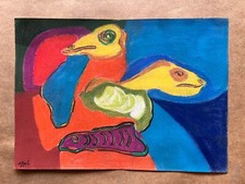 Disegno karel appel - appel, su