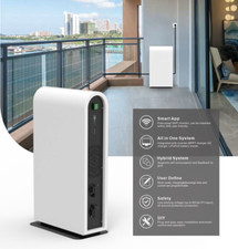 FOTOVOLTAICO OFF-GRID SOLARE 1000W 2500Wh ALL-IN-ONE ACCUMULO ENERGETICO BALCONI