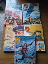 Fumetti di Guerra Lotto Di 5 albi  anni 60-super Eroica originali Buoni