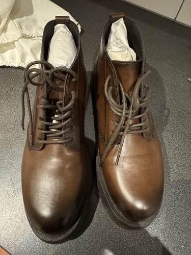 Stivali stringati zara uomo - stivali,