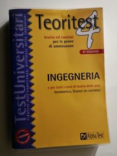 Teoritest 4 INGEGNERIA manuale