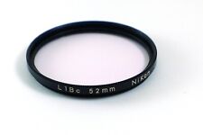 Nikon L1Bc 52mm protezione lucernario filtro nc 52mm multicolore Made in Japan