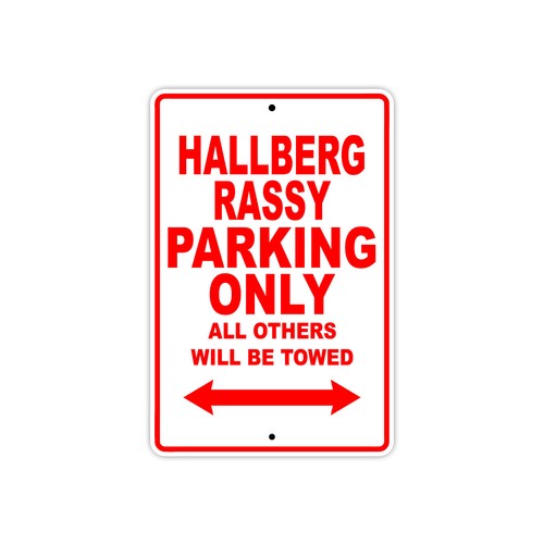 Hallberg rassy parking only - rassy,