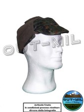 Cappello mimetico invernale imbottito paraorecchi cotone Esercito Tedesco usato