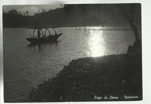 Interessante cartolina lago - interessante,
