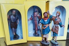 Presepe del Prado collection - 4 pastori in cammino in resina.