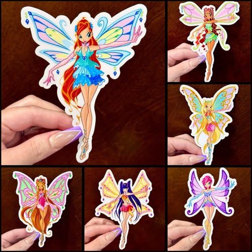 Set adesivi vinile - set, winx