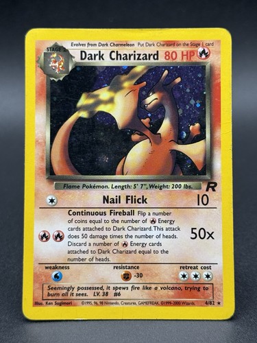 Pokémon dark charizard holo - pokémon,