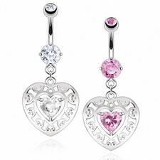 Piercing Ombelico Cuore