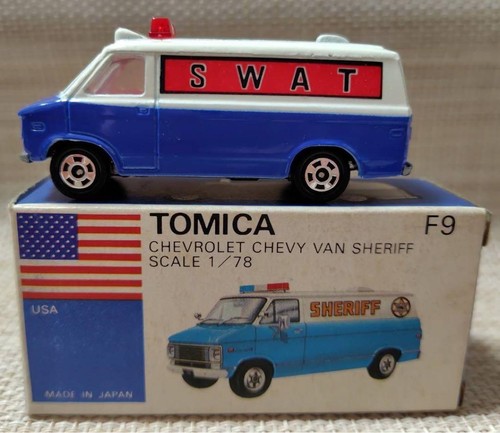 Tomica blue box chevrolet - tomica,