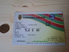 Biglietto Stadio Ternana