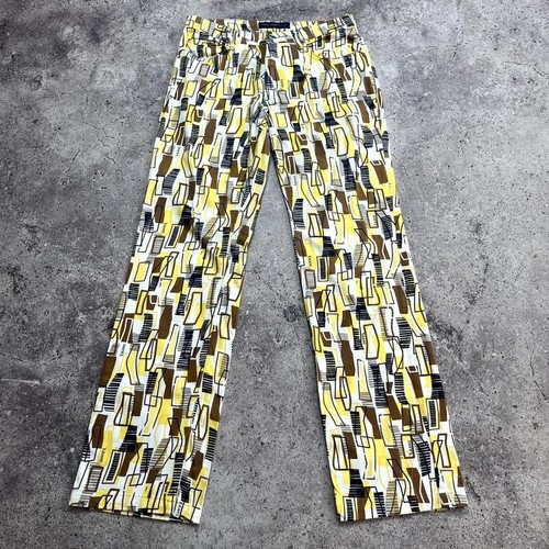 Jeans donna trussardi giallo - jeans,