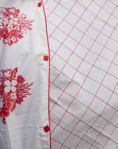 Set piumino scandi rosso - piumino,