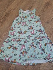 Vestito manica corta bambina 4-5 anni (B38)