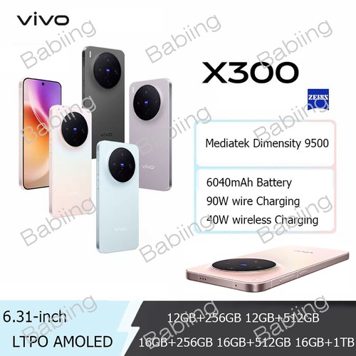 Smartphone vivo x300 - 5g, 6,31""