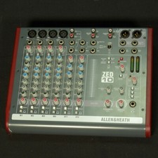Allen & Heath ZED-10 Mixer Multiuso per Suono Live e Registrazione Buono