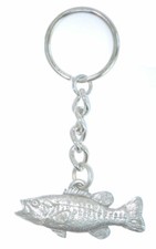 Portachiavi peltro pesce - di,