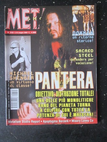 Metal shock 310 2000 michael - shock,