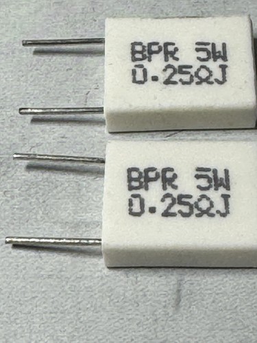 2pezzi bpr ohm 5 - bpr, 5w