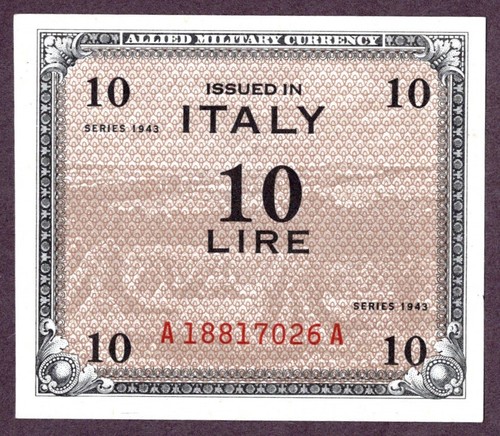Italia banconota lire 1943 - banconota,