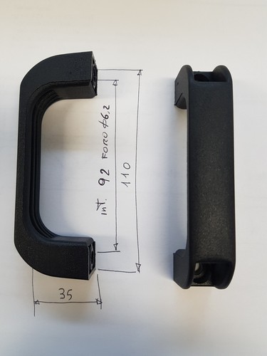 Maniglie plastica armadi - maniglie,