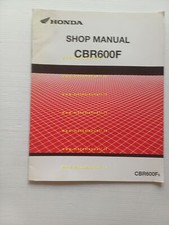Honda CBR 600 F 2004 aggiornamento SUPPLEMENTO manuale officina originale