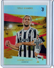 ADRIEN RABIOT 2021-22 Topps Juventus Team Set #44 TITOLO VINCITORI RED FOIL #/5