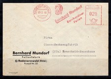 Repubblica Federale Tedesca 1953 lettera 100% ST. BERNHARDIN, CANI