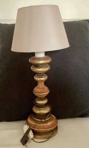 Lampada tavolo legno - lampada,