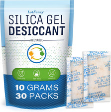 Silica Gel 30 Pacchetti 10G Ad Ogni Confezione Silica Gel Riutilizzabile E Sicur