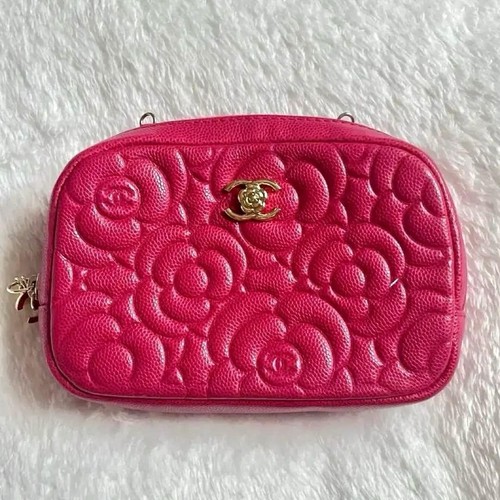 Borsa cosmetica chanel camelia - borsa,