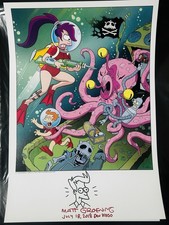 Poster Futurama schizzato