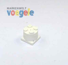 LEGO® 2x2 Drehelement Sirene Sound in weiß Eisenbahn Zug Bahn Train