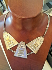 Collana in argento 925 con tre