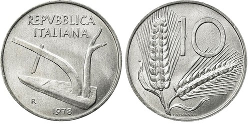 Repubblica italiana 10 - italiana,
