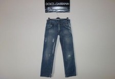 Jeans Dolce&Gabbana Black Label Runway 14CLASSIC logo placca 44 IT 31 US MadeInIT