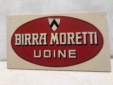 Targa Birra Moretti Udine
